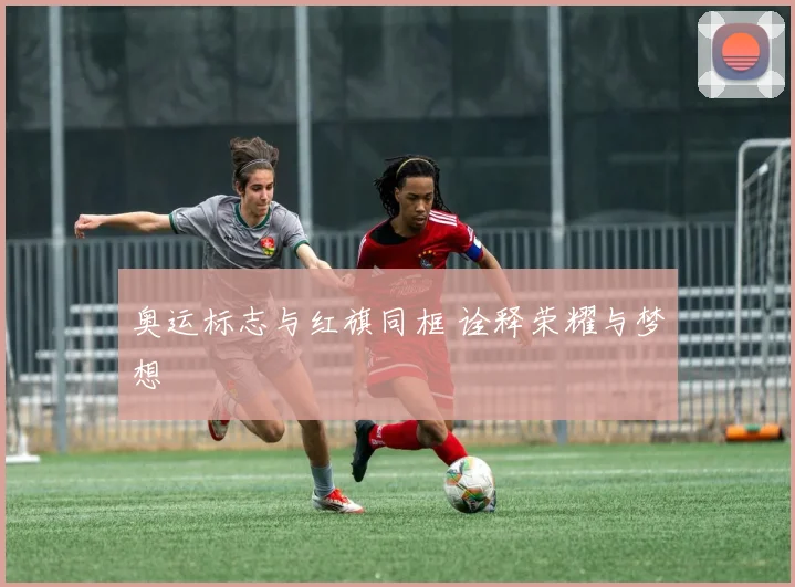 奥运标志与红旗同框 诠释荣耀与梦想